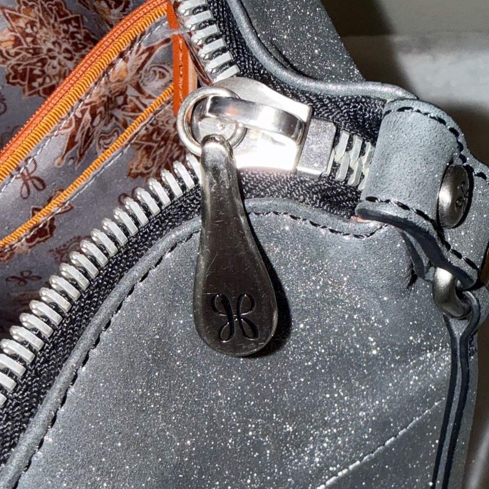 HOBO  Black Metallic Tote - Picture 6 of 16